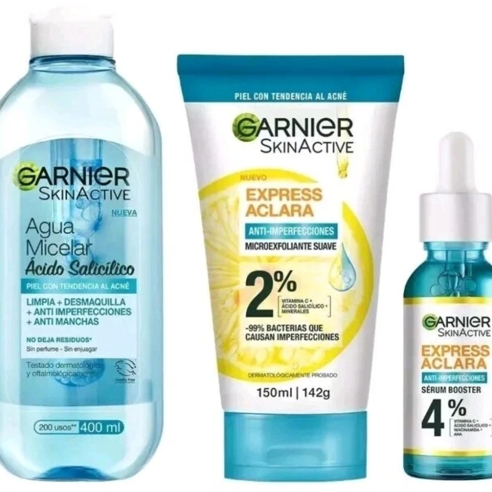 Garnier SkinActive Micellar Water and Serum Set